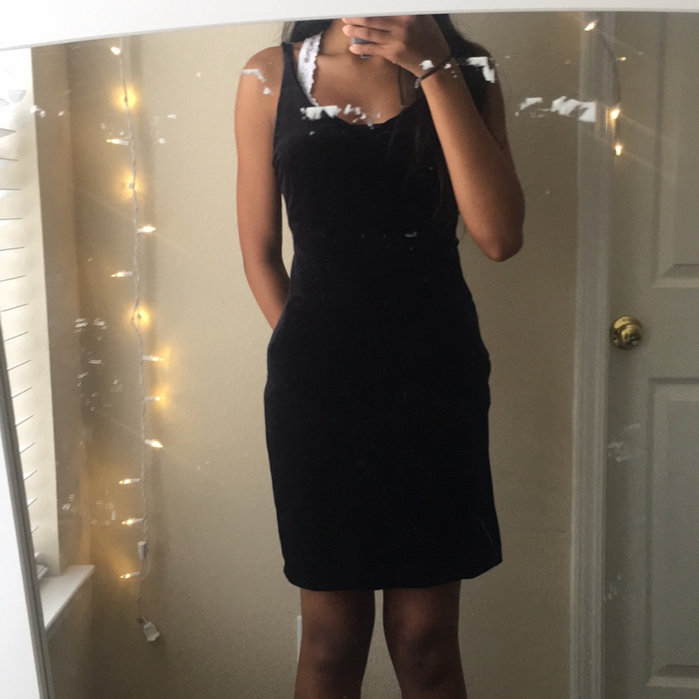 Clothes Compact Black Midi dress